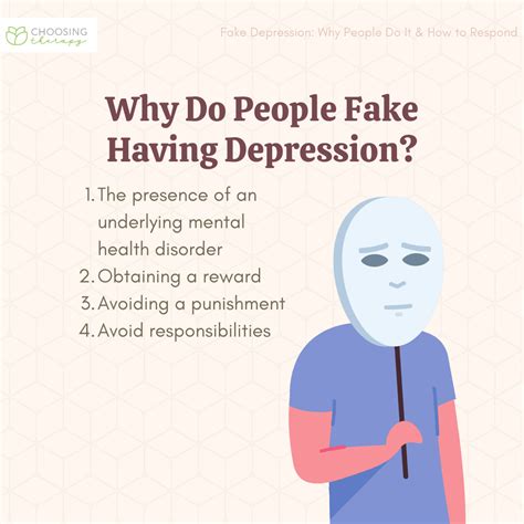 why are people fake depressed